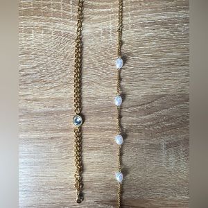 2 Beautiful Gold Bracelets